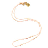 Light Coral Simple Statement Necklace