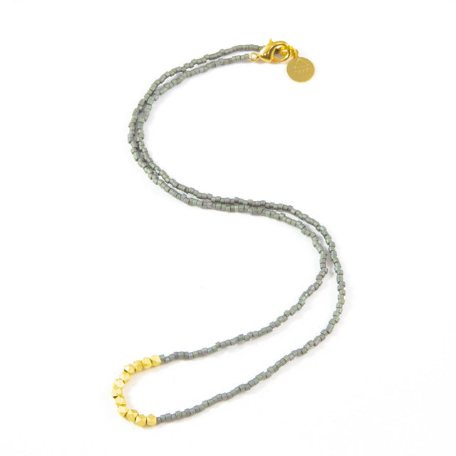 Denim Day to Night Necklace