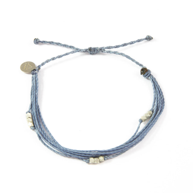 Denim Macua in Silver Bracelet