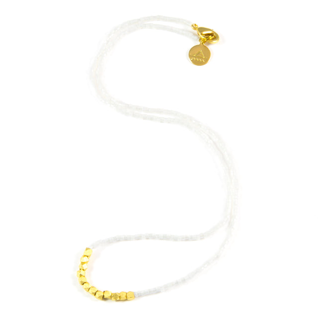 White Day to Night Necklace