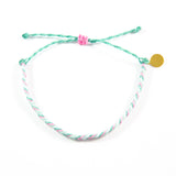 Pink & Secret Garden Chevron Education Bracelet