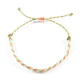 Bright Neutrals Chevron Education Bracelet