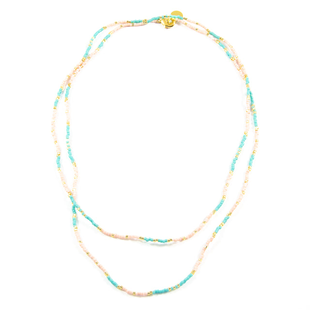 Coral, Teal, & Bright Gold Multiway