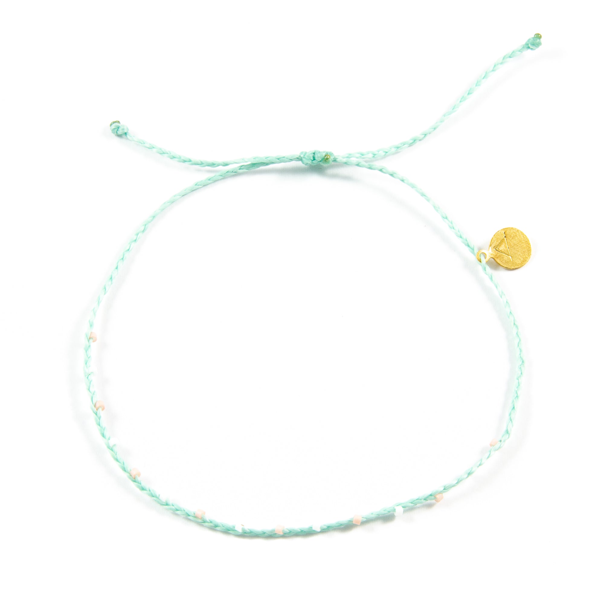 Cucumber Barely Beaded Anklet